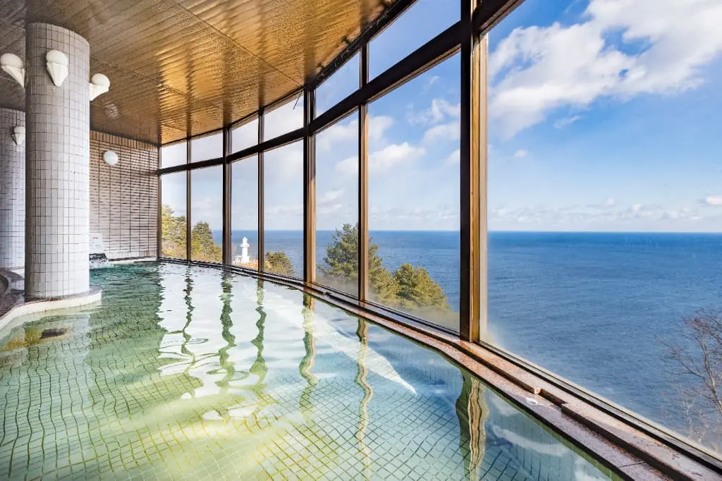 国民宿舎くろさき荘の大浴場